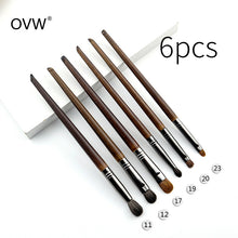 Load image into Gallery viewer, OVW Professional Makeup Brush Set Point Shader Small Blending Brush pinceaux maquillage yeux pedzle do make up zestawy