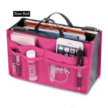 Load image into Gallery viewer, New Women's Fashion Bag In Bags Cosmetic Storage Organizer Makeup Casual Travel Handbag Organizador Trousse Maquillage Femme