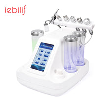 Load image into Gallery viewer, 6 in 1 Hydra Dermabrasion Peel Clean Skin Care BIO Light RF Vacuum Face Cleaning Water Oxygen Jet Hydro Peel Machine