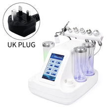 Load image into Gallery viewer, 6 in 1 Hydra Dermabrasion Peel Clean Skin Care BIO Light RF Vacuum Face Cleaning Water Oxygen Jet Hydro Peel Machine