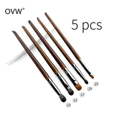 Load image into Gallery viewer, OVW Professional Makeup Brush Set Point Shader Small Blending Brush pinceaux maquillage yeux pedzle do make up zestawy
