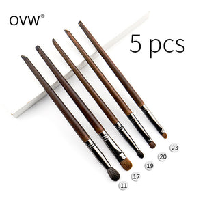 OVW Professional Makeup Brush Set Point Shader Small Blending Brush pinceaux maquillage yeux pedzle do make up zestawy