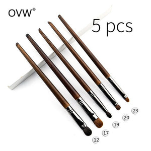 OVW Professional Makeup Brush Set Point Shader Small Blending Brush pinceaux maquillage yeux pedzle do make up zestawy