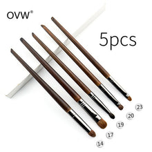 Load image into Gallery viewer, OVW Professional Makeup Brush Set Point Shader Small Blending Brush pinceaux maquillage yeux pedzle do make up zestawy
