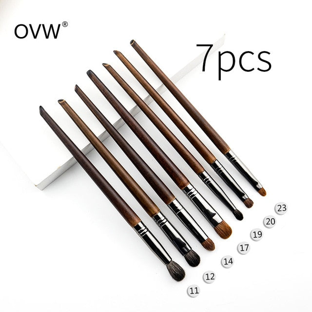 OVW Professional Makeup Brush Set Point Shader Small Blending Brush pinceaux maquillage yeux pedzle do make up zestawy