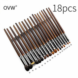 OVW Professional Makeup Brush Set Point Shader Small Blending Brush pinceaux maquillage yeux pedzle do make up zestawy