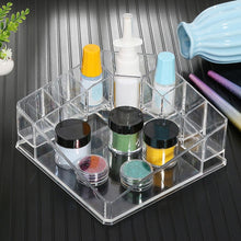 Load image into Gallery viewer, Acrylic Makeup Organizer Cosmetic Organizer Makeup Storage Box Brush Holder Maquillage Jewelry Storage Drawers
