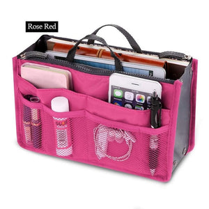 New Women's Fashion Bag In Bags Cosmetic Storage Organizer Makeup Casual Travel Handbag Organizador Trousse Maquillage Femme