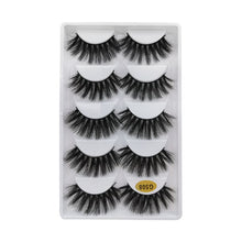 Load image into Gallery viewer, 50 pairs Mink Eyelashes wholesale mink lashes Handmade Reusable Natural Eyelashes False Lashes Maquillage Makeup Tool G805
