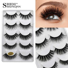 Load image into Gallery viewer, 50 pairs Mink Eyelashes wholesale mink lashes Handmade Reusable Natural Eyelashes False Lashes Maquillage Makeup Tool G805
