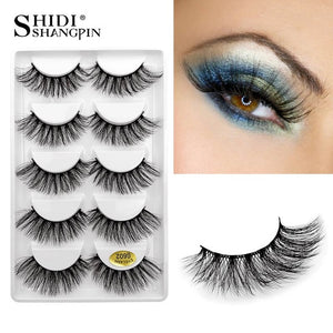 50 pairs Mink Eyelashes wholesale mink lashes Handmade Reusable Natural Eyelashes False Lashes Maquillage Makeup Tool G805