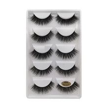 Load image into Gallery viewer, 50 pairs Mink Eyelashes wholesale mink lashes Handmade Reusable Natural Eyelashes False Lashes Maquillage Makeup Tool G805
