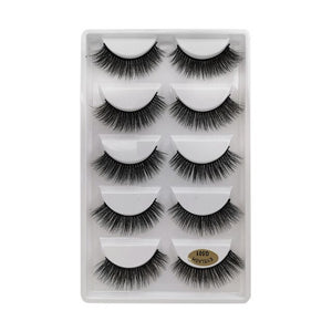 50 pairs Mink Eyelashes wholesale mink lashes Handmade Reusable Natural Eyelashes False Lashes Maquillage Makeup Tool G805