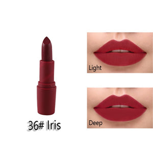 Miss Rose Matte Lipstick maquillage Mate Batom Makeup Waterproof Lip stick for Lips Makeup Cosmetics Korean Tint Tattoo