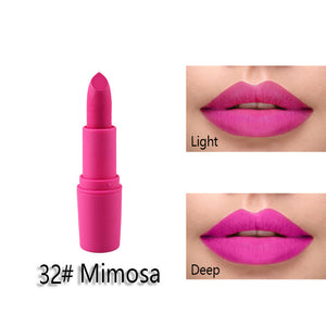 Miss Rose Matte Lipstick maquillage Mate Batom Makeup Waterproof Lip stick for Lips Makeup Cosmetics Korean Tint Tattoo